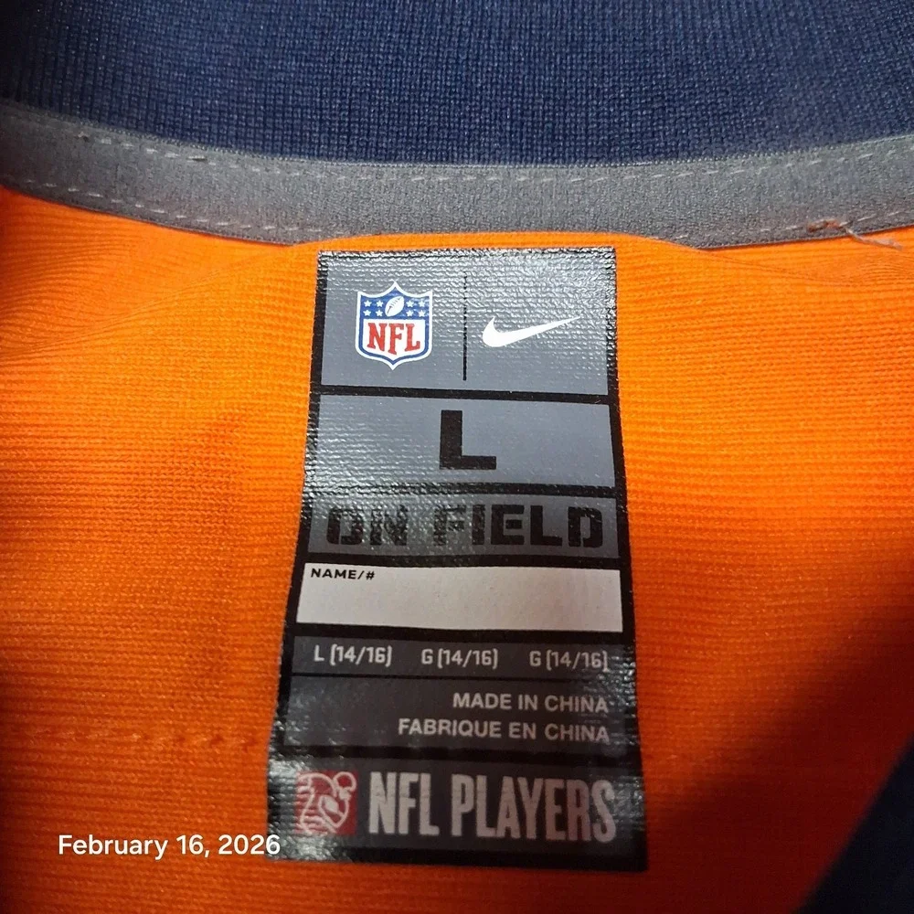 Nike NFL On Field Peyton Manning 18 Denver Broncos Youth Jersey Size Large‎
